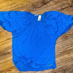 Guess girls oversized shirt 10/12 preppy